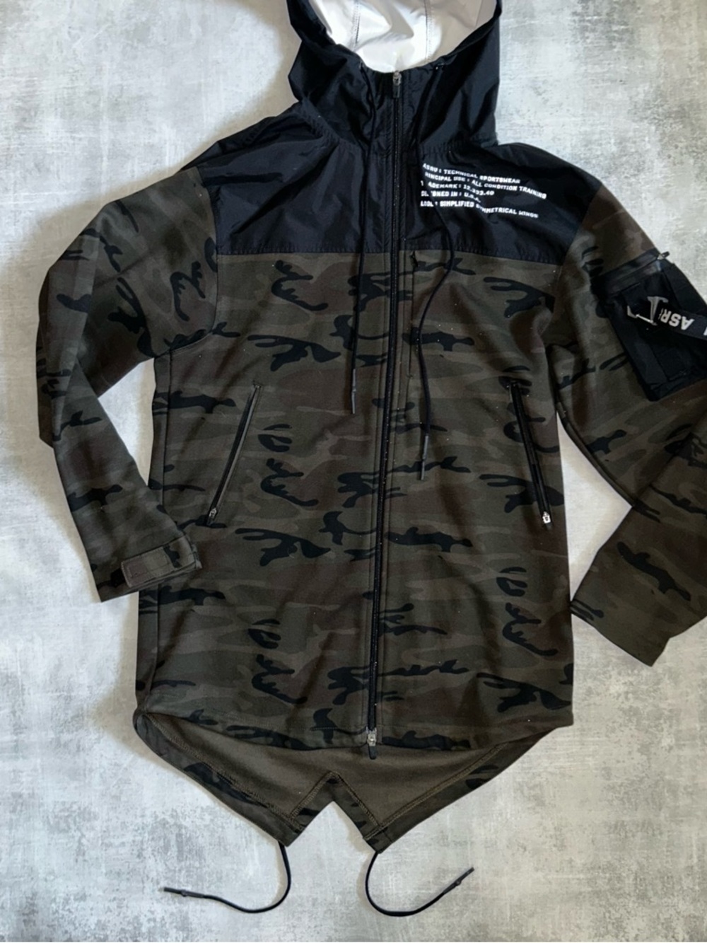 ASRV [DSG. 0190 ] Hipora® RainPlus™ Weather-ready hooded parka